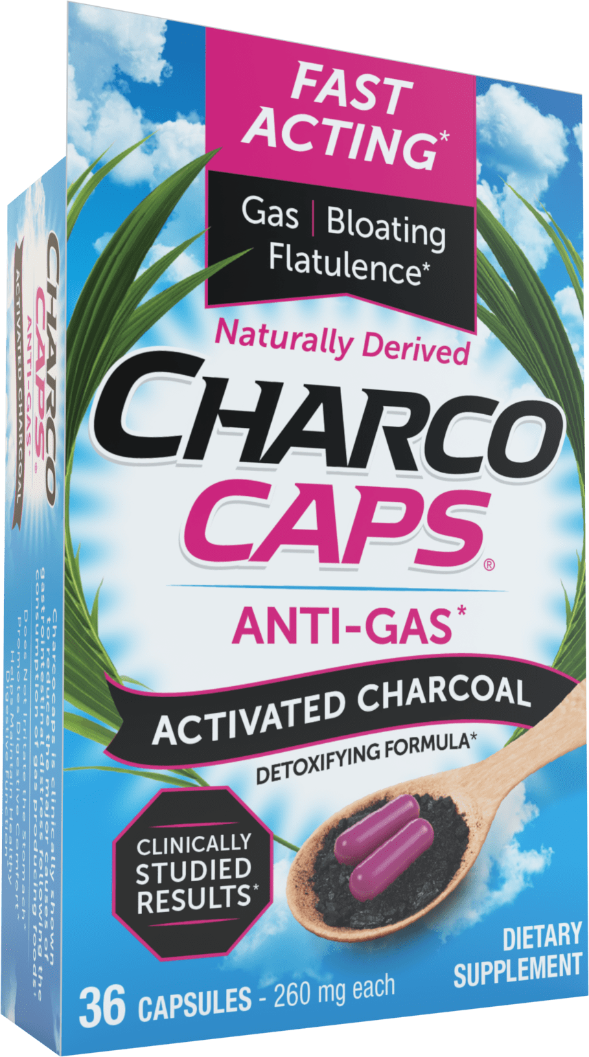 CharcoCaps Activated Charcoal Supplement 36 Count